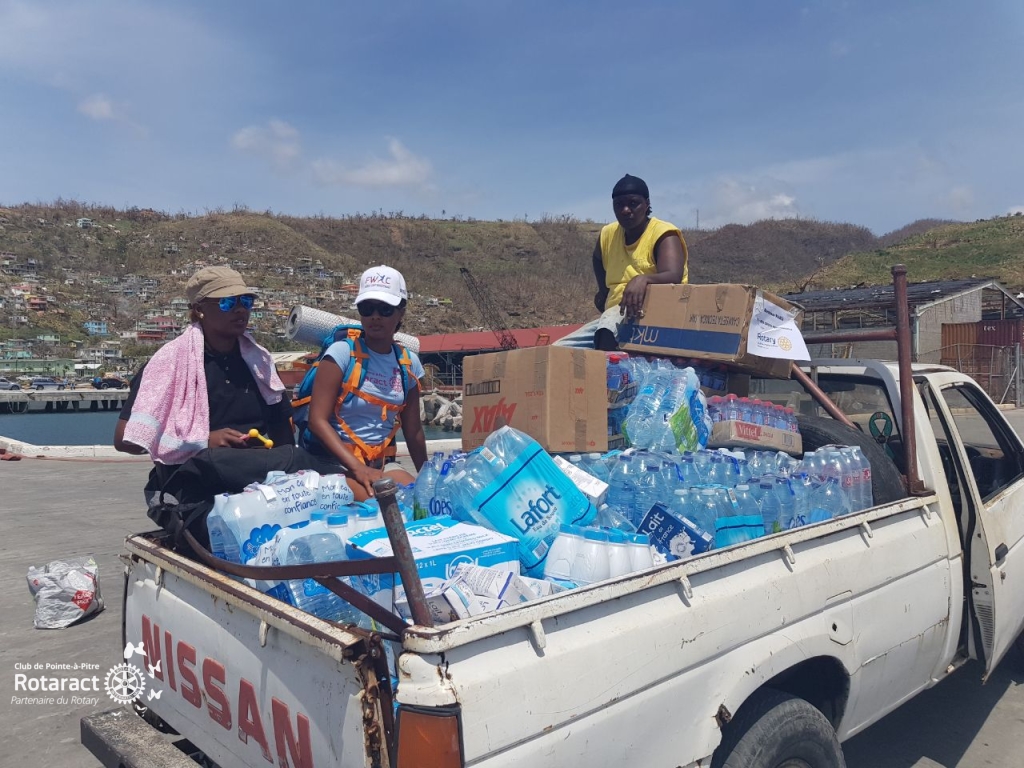 Suite des actions de solidarité avec la Dominique
