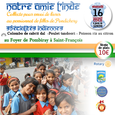 Collecte pour envoi de livres en Inde