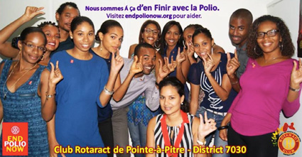 End Polio : Campagne photo de sensibilisation
